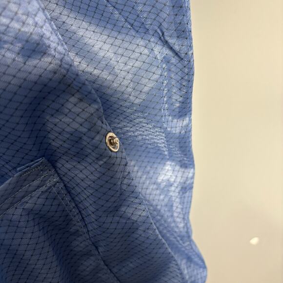 New! Desco Statshield Anti Static Smock Shirt Men’s Women’s Blue In Bag Large - Picture 4 of 7